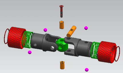 GR-HR Precision Universal Joint Coupling